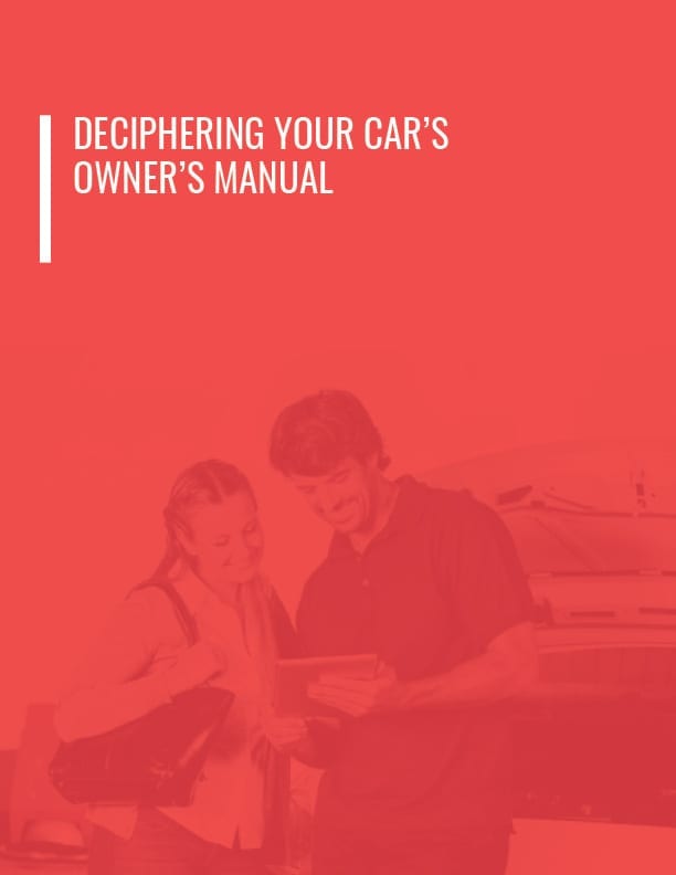 Deciphering Your Cars Owner Manual